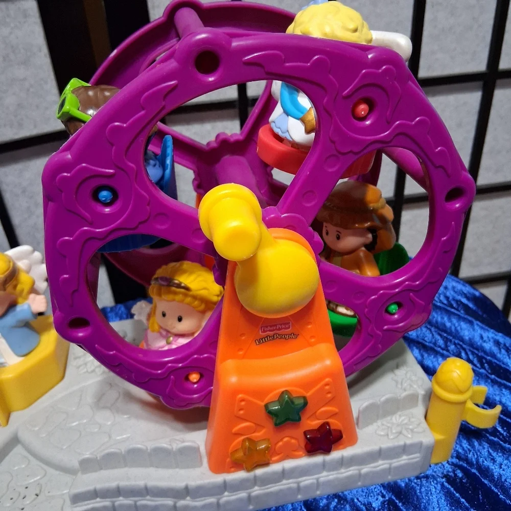 Fisher-price Carnival Musical Ferris Wheel 2003. Grocery Store Market - Picture 15 of 16